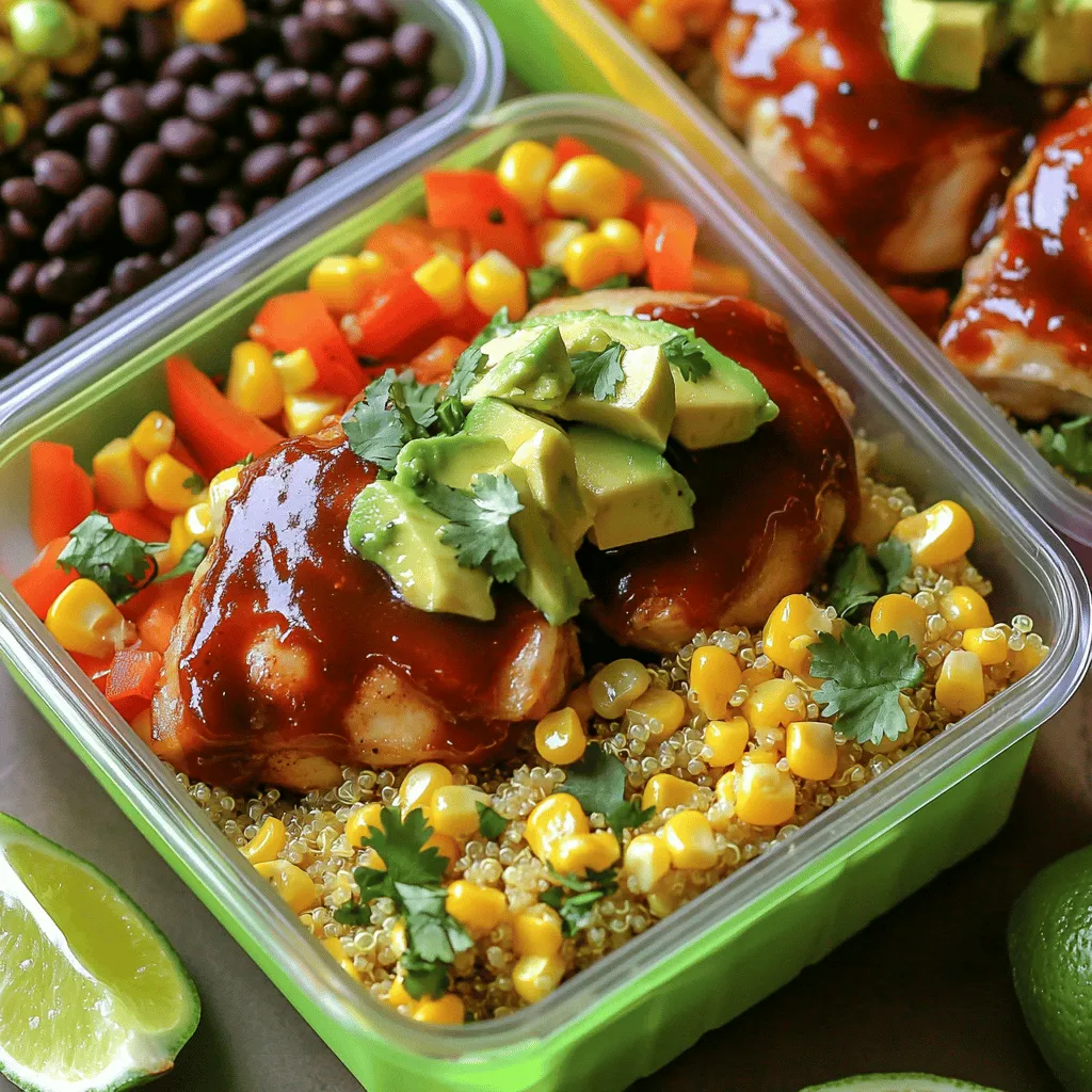 BBQ Pork Meal Prep Bowls for Easy Weekly Meals