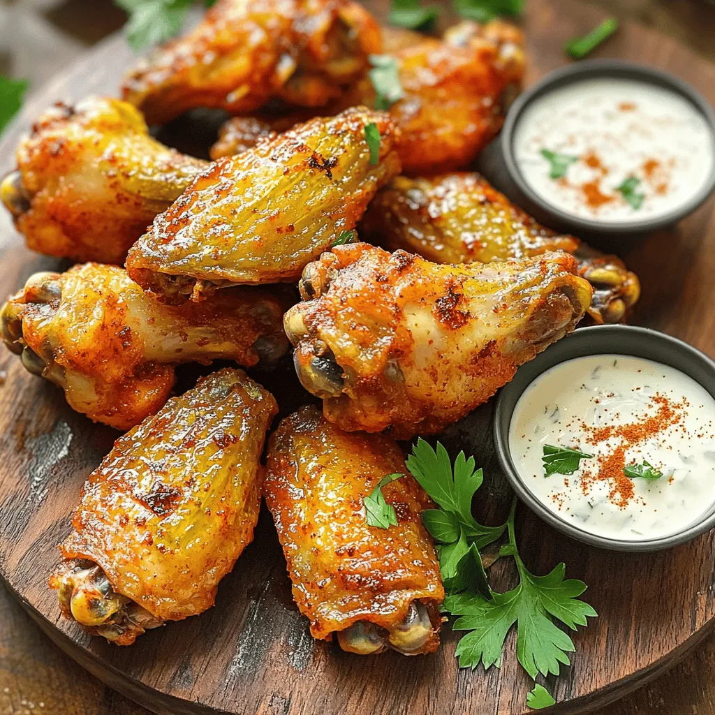Pickle Brined Air Fryer Wings Flavorful Crispy Delight