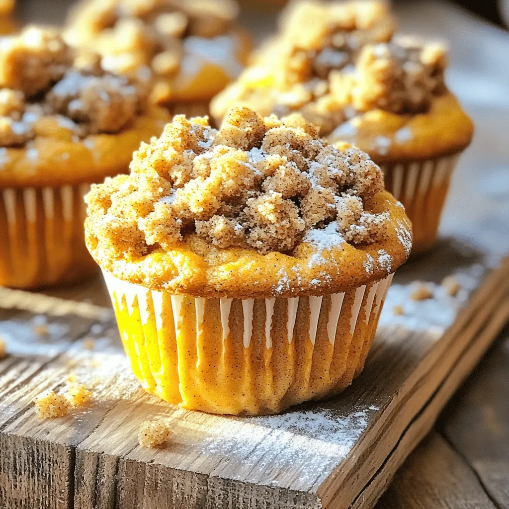 Pumpkin Crumb Cake Muffins Perfectly Moist Delight