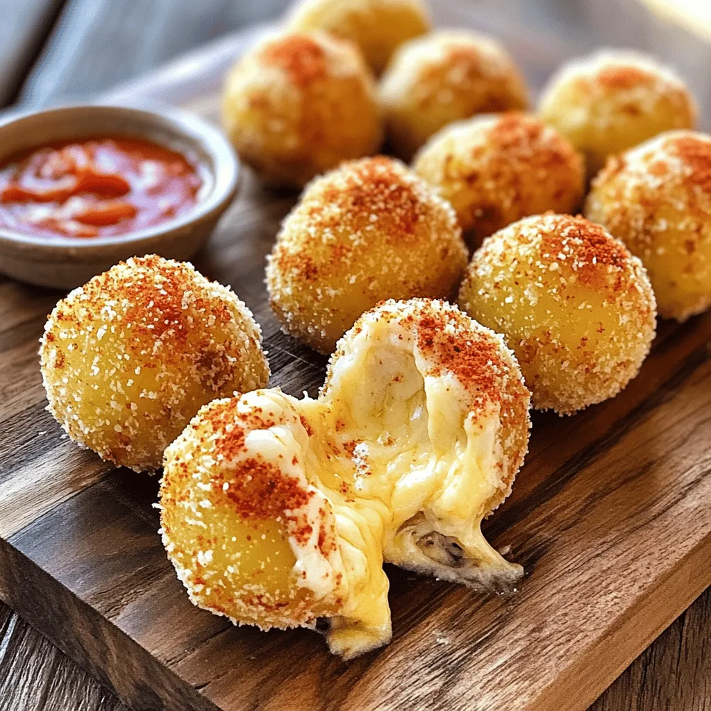 Yummy Potato Cheese Balls Crunchy and Flavorful Snack