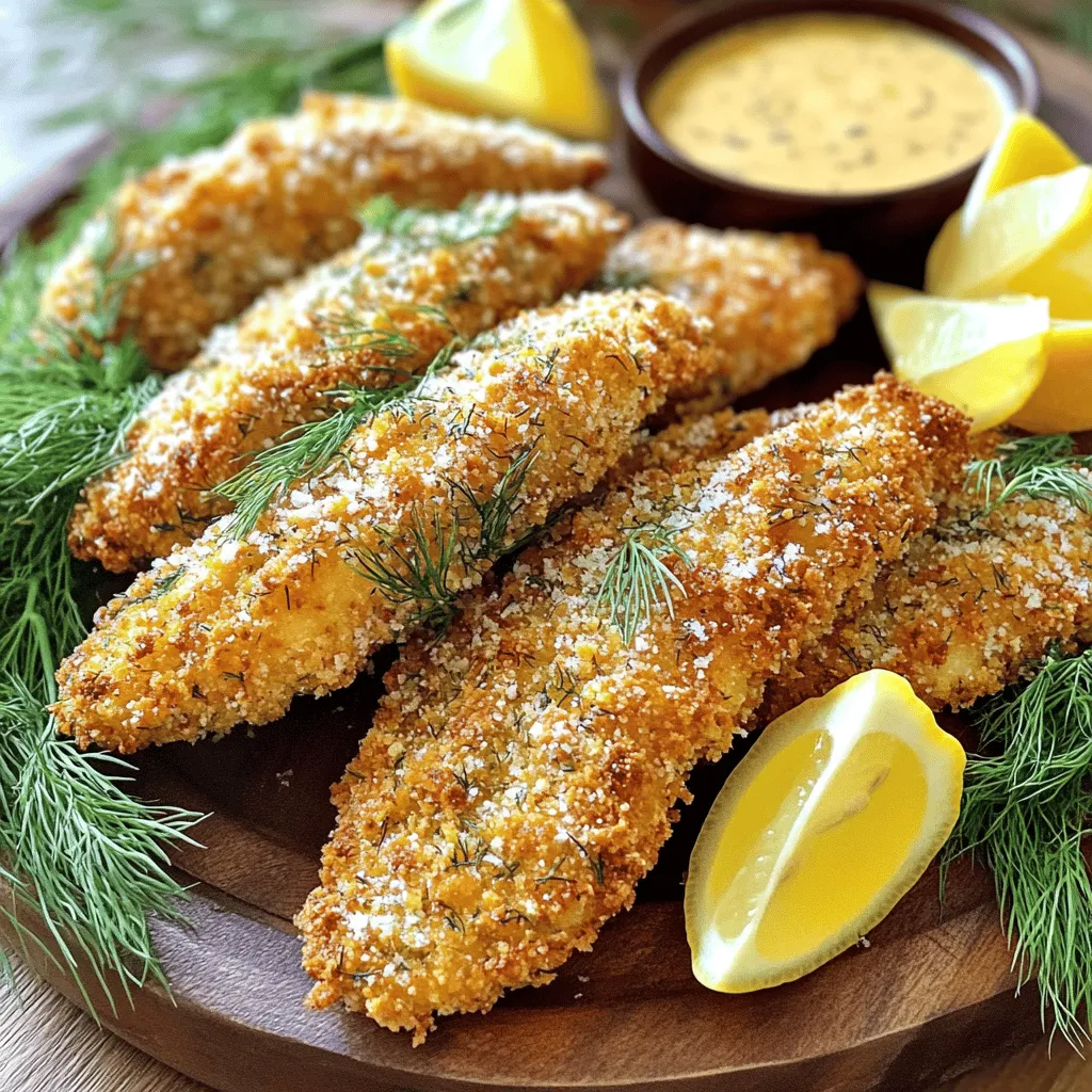 Dill Pickle Chicken Tenders Crispy and Flavorful Dish