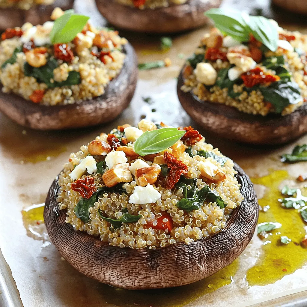 Stuffed Portobello Mushrooms Flavorful and Easy Recipe