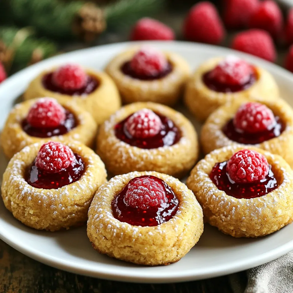 Keto Gingerbread Thumbprints Delicious Holiday Treats