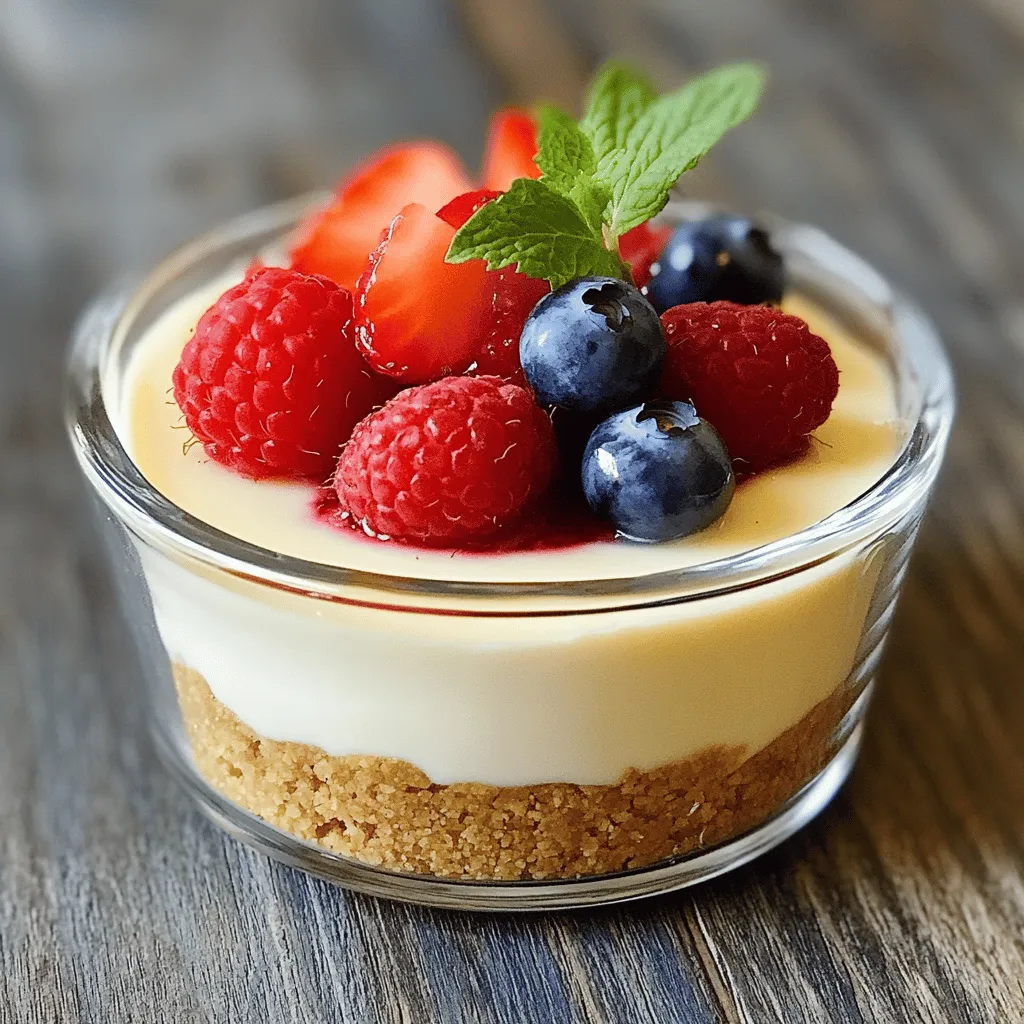 Single Serve Cheesecake Delightful and Easy Recipe