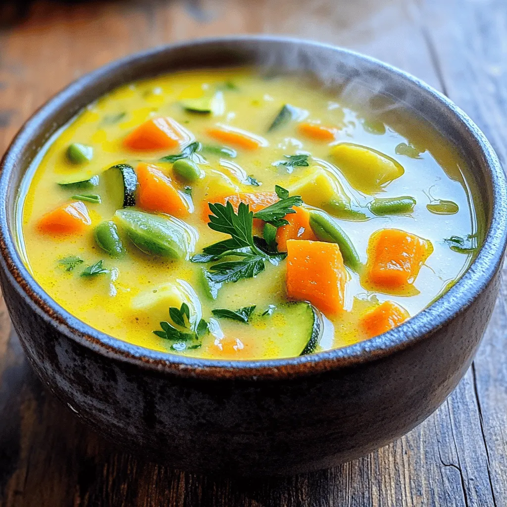 One Pot Creamy Vegetable Soup Simple Cooking Guide