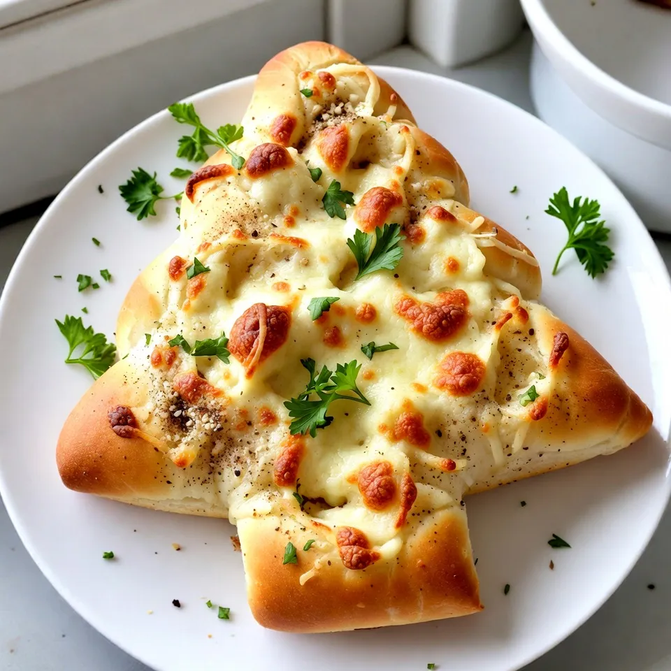 Cheesy Christmas Tree Bread Festive and Flavorful Recipe