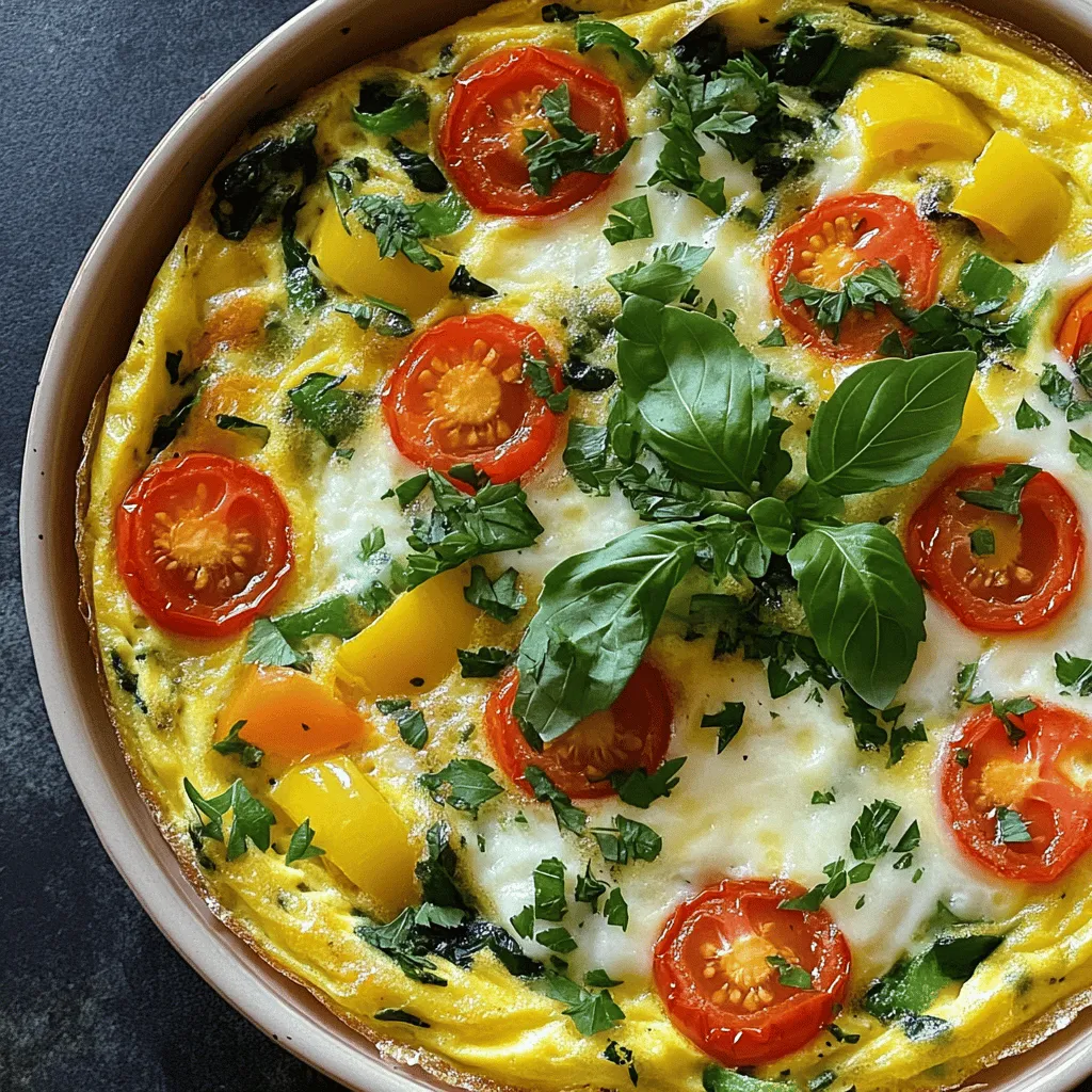 Oven Baked Frittata Flavorful and Easy Recipe