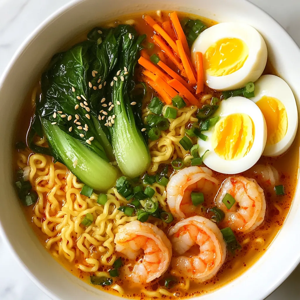 Spicy Shrimp Ramen Savory and Fast Weeknight Meal