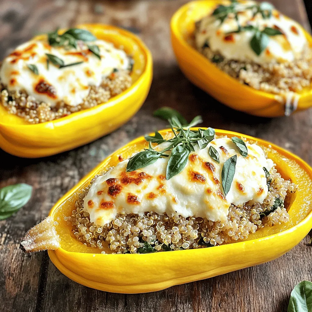 Stuffed Yellow Squash Flavorful and Healthy Recipe