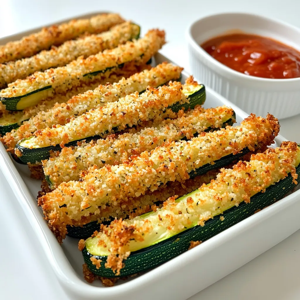 Crispy Air Fryer Zucchini Parmesan Fries Delight