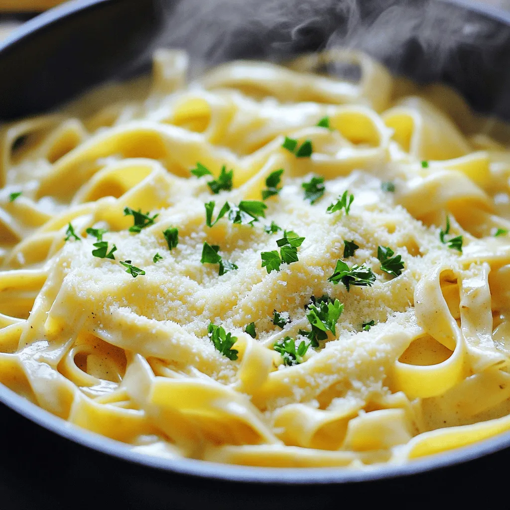 One-Pot Garlic Parmesan Pasta Creamy and Quick Dish