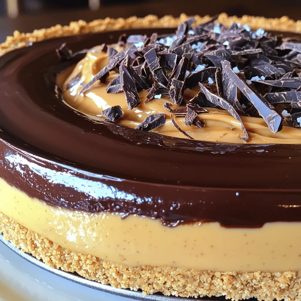 Peanut Butter Chocolate Cream Pie Decadent Delight