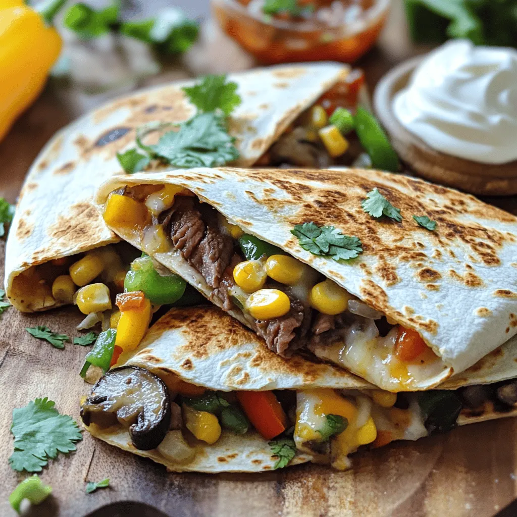 Loaded Steak Quesadillas Tasty and Satisfying Treat
