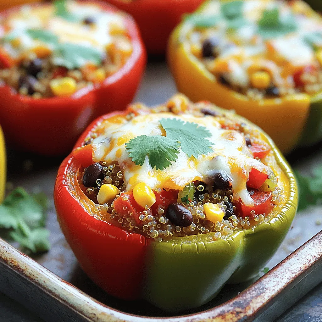 Easy Stuffed Bell Peppers Flavorful and Quick Meal