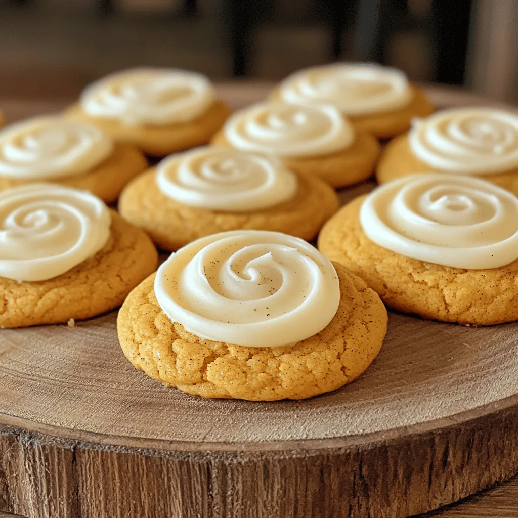 Frosted Pumpkin Cookies Delightful Fall Treat Recipe