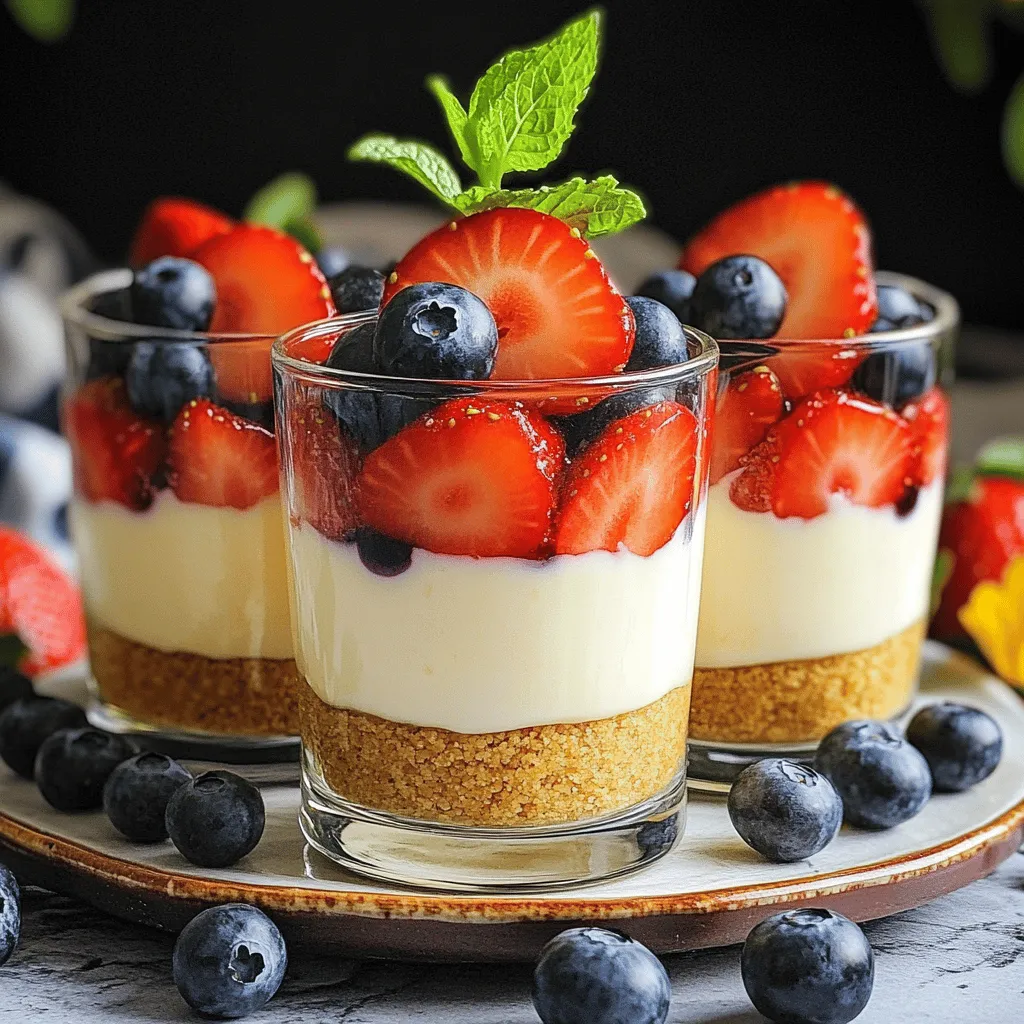 No Bake Cheesecake Cups Simple and Delicious Treat