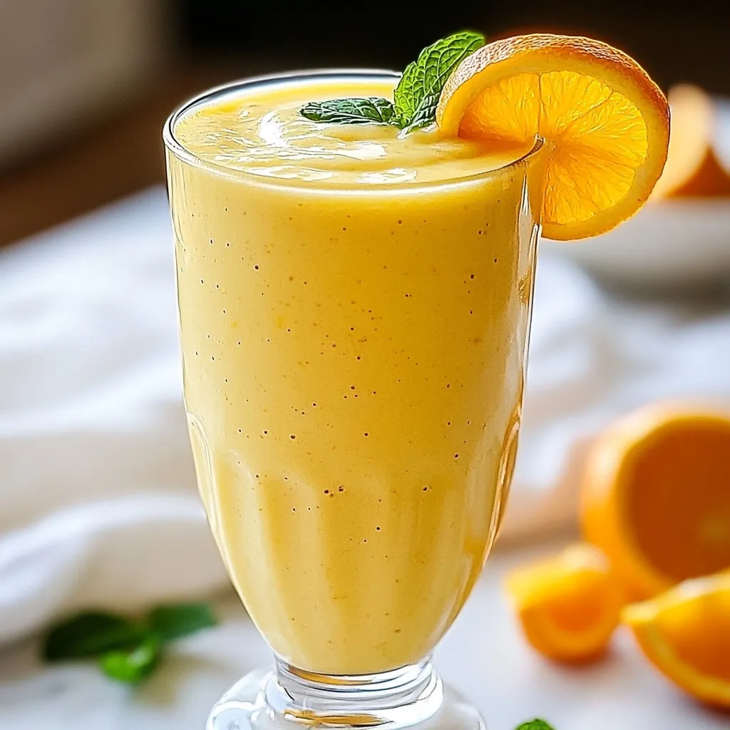 Orange Julius Martini Refreshing and Easy Recipe