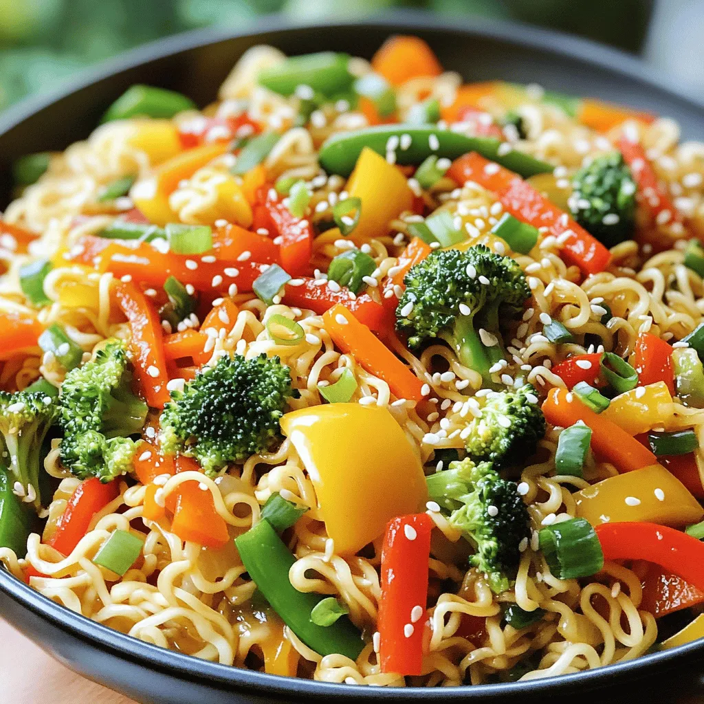 Chinese Vegetable Egg Noodles Flavorful and Simple Dish