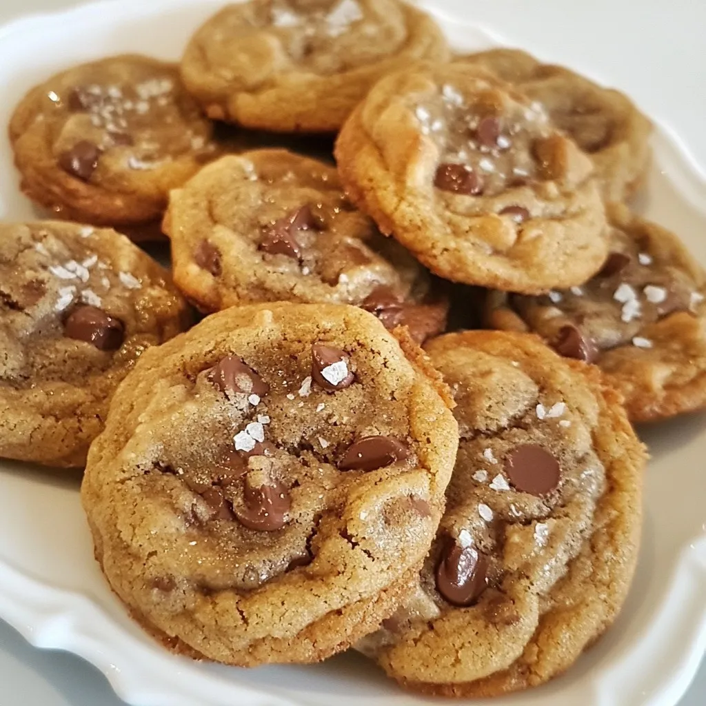 Bakery-Style Thick Chocolate Chip Cookies Delight