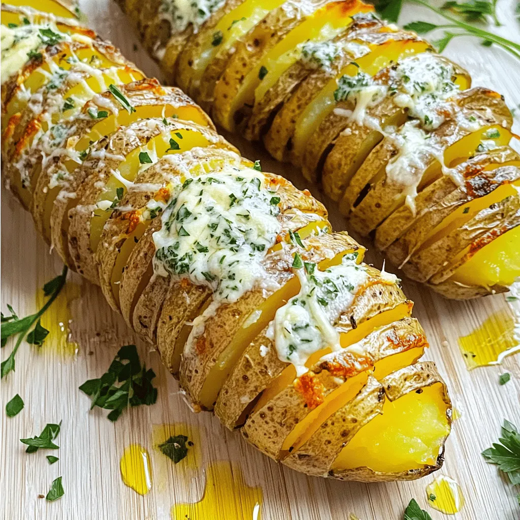 Hasselback Potatoes Crispy and Flavorful Delight