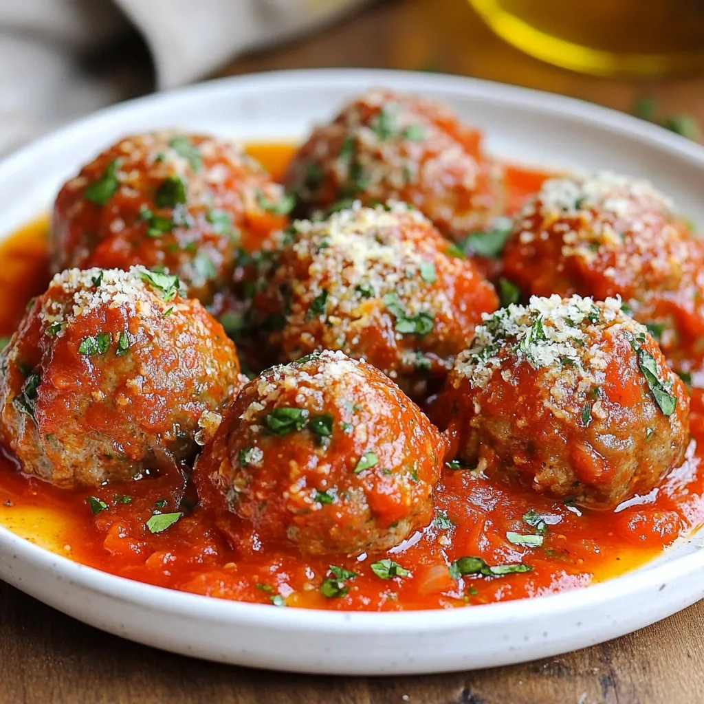 Keto Italian Meatballs Flavorful and Easy Recipe