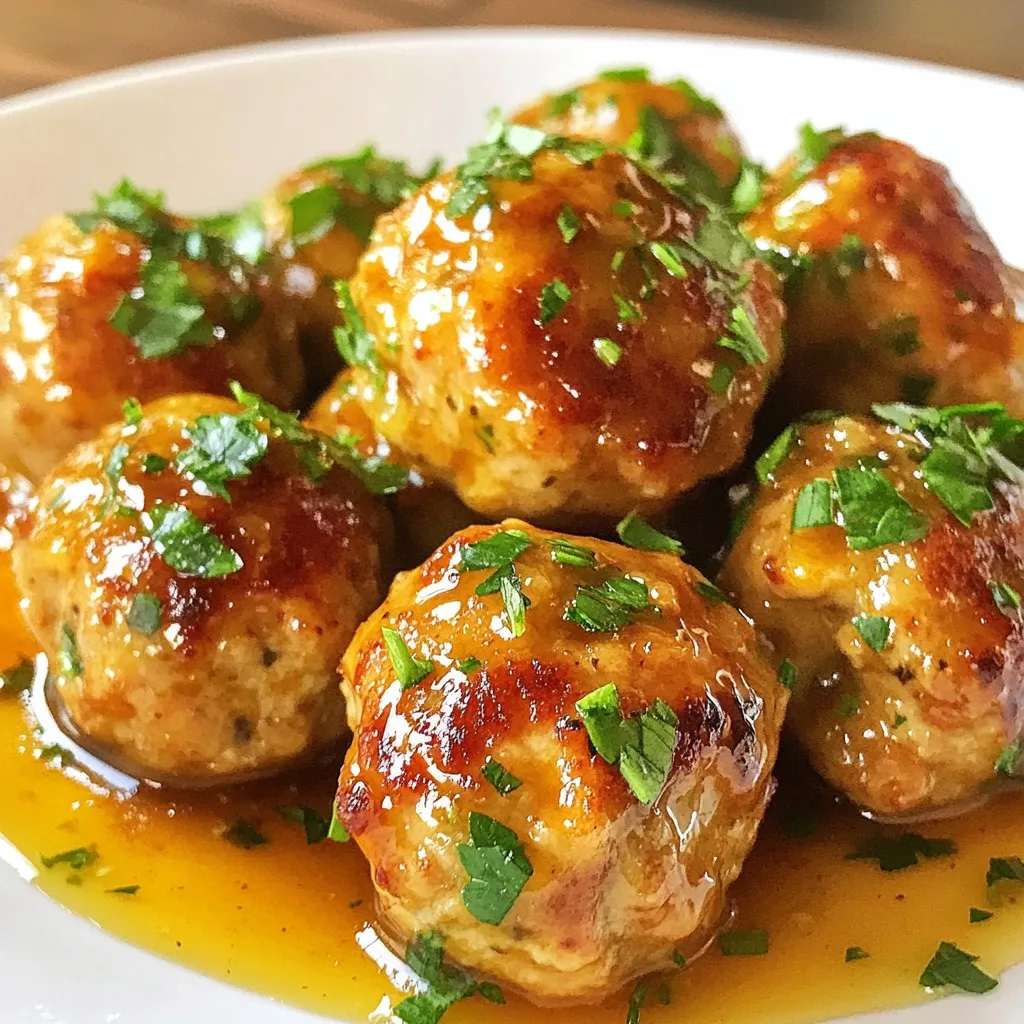 Honey Garlic Turkey Meatballs Flavorful and Easy Recipe