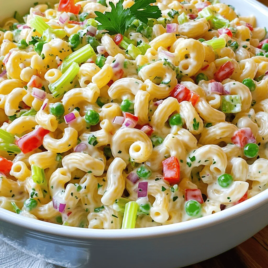 Classic Macaroni Salad Tasty and Simple Recipe