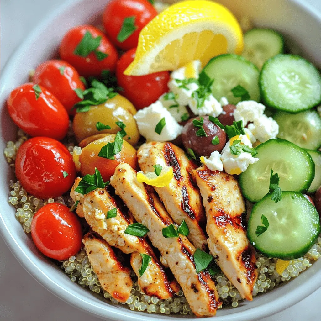 Greek Chicken Bowl Flavorful and Easy Recipe Guide