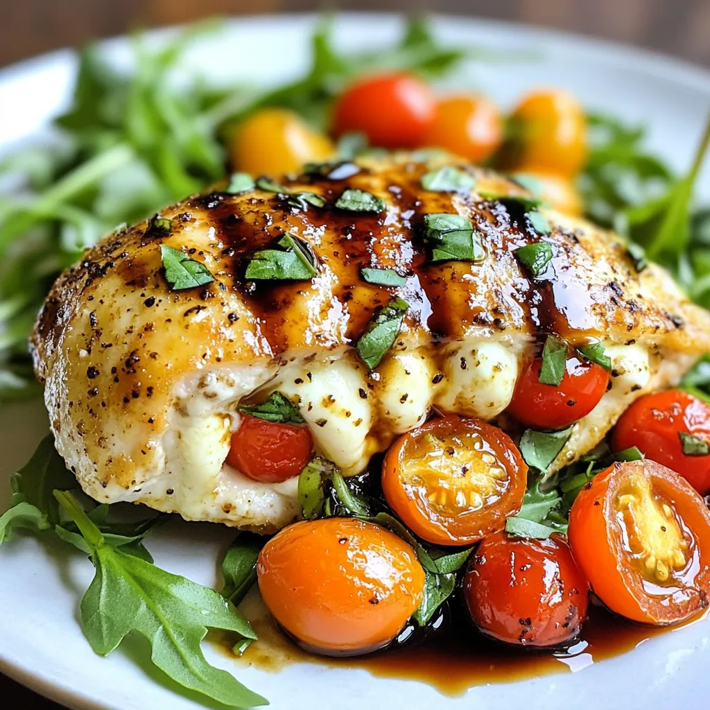 Caprese Stuffed Chicken Flavorful and Easy Recipe