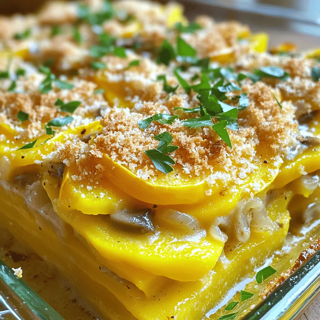 Yellow Squash Casserole Flavorful and Easy Recipe