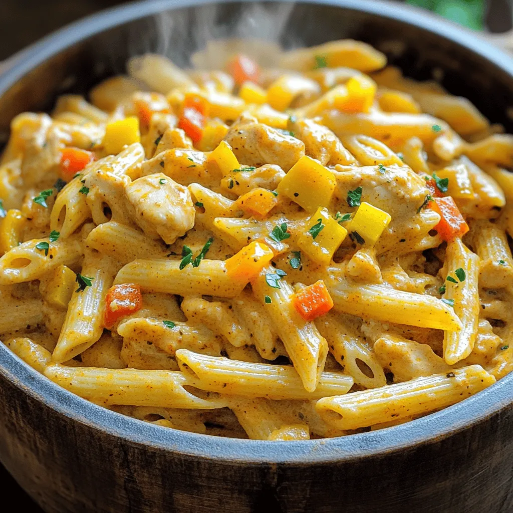 Creamy Cajun Chicken Pasta One Pot Delight