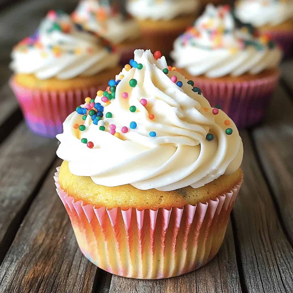 Homemade Funfetti Cupcakes Delightful and Easy Recipe