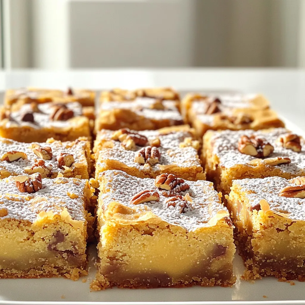Brown Butter Pecan Blondies Irresistible Treat Recipe