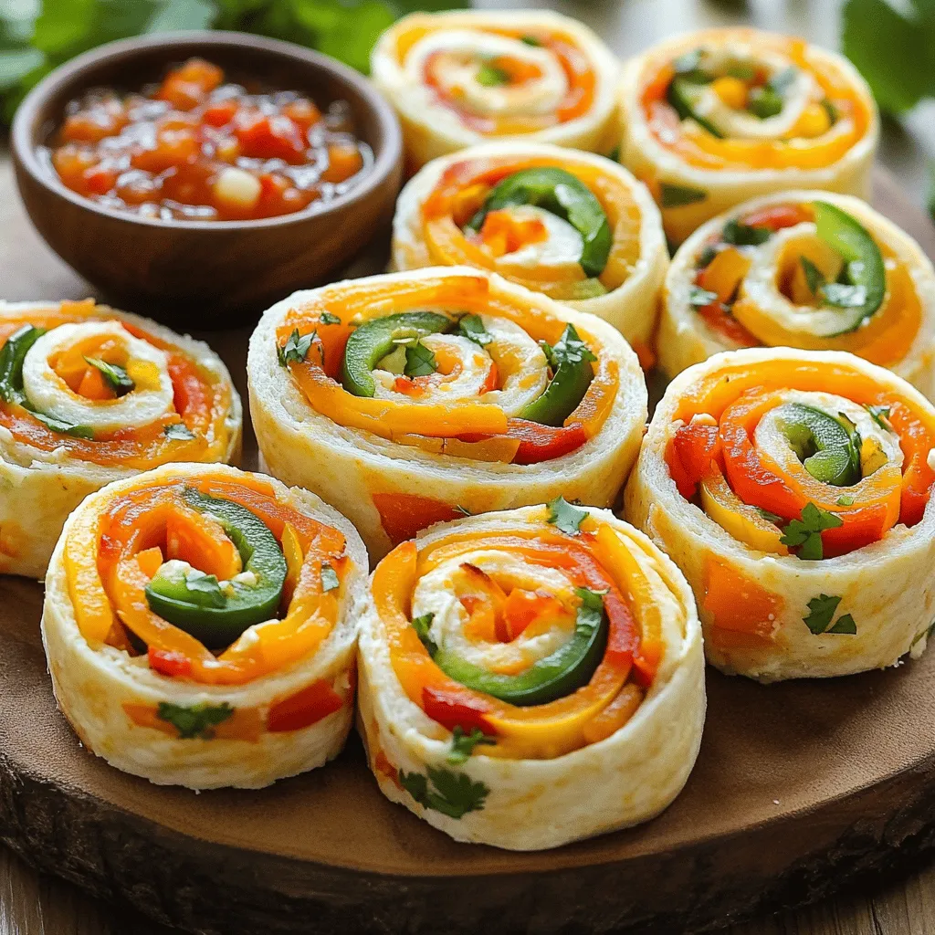Spicy Antojitos Pinwheels Tasty and Easy Snack