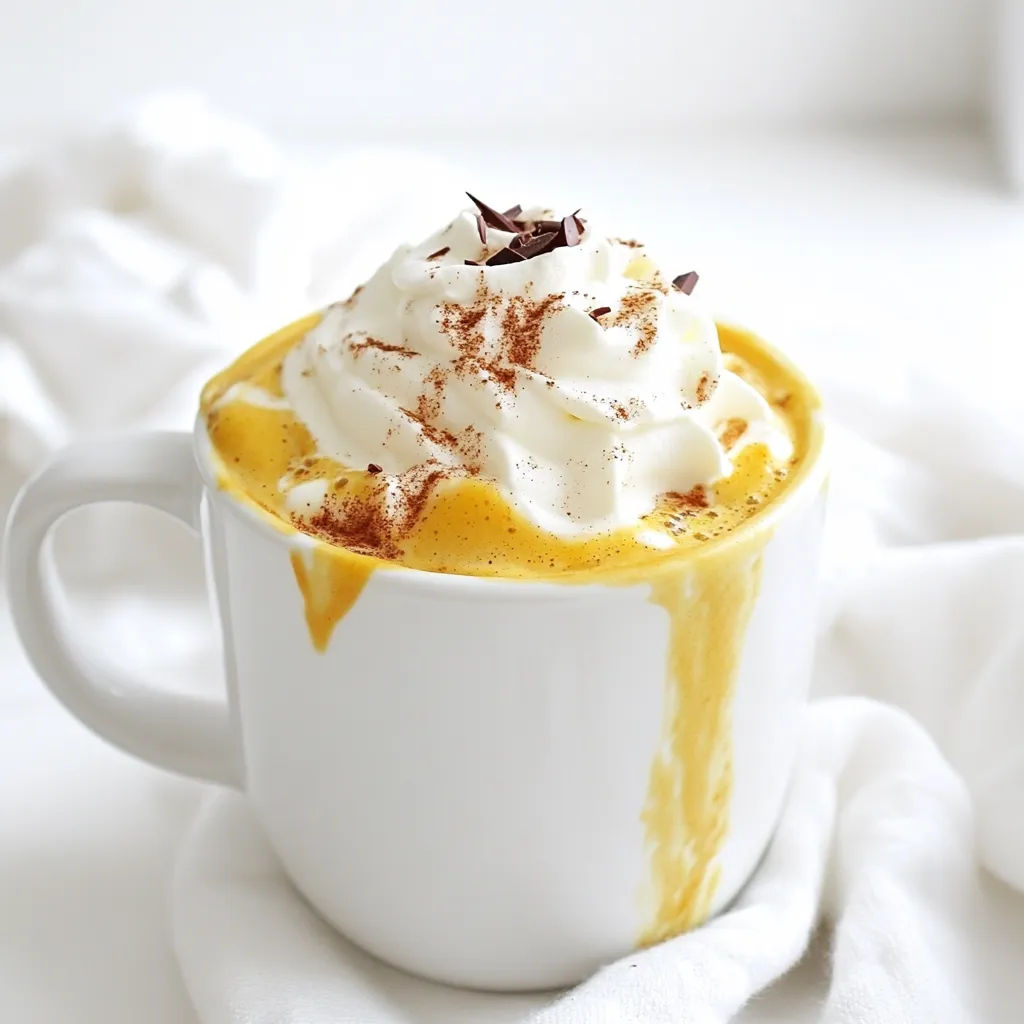 Cozy Pumpkin White Hot Chocolate Creamy Delight