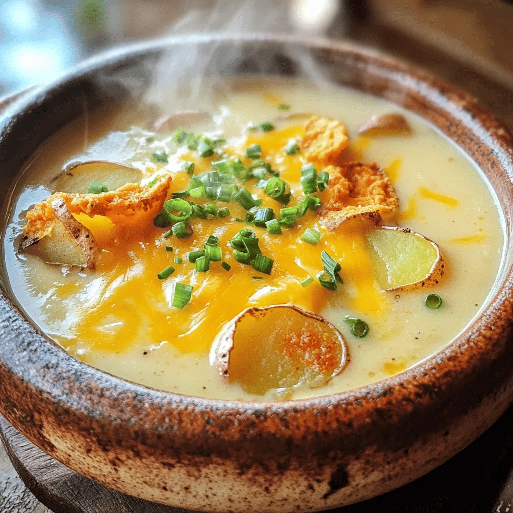 Cozy Baked Potato Soup Creamy and Comforting Dish