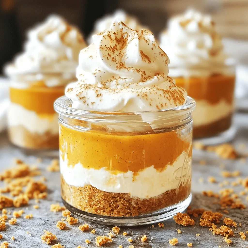 No Bake Pumpkin Spice Latte Cheesecake Cups Delight