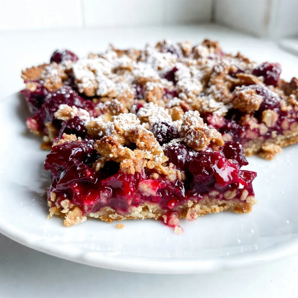 Cranberry Crumble Bars Tangy and Delicious Dessert