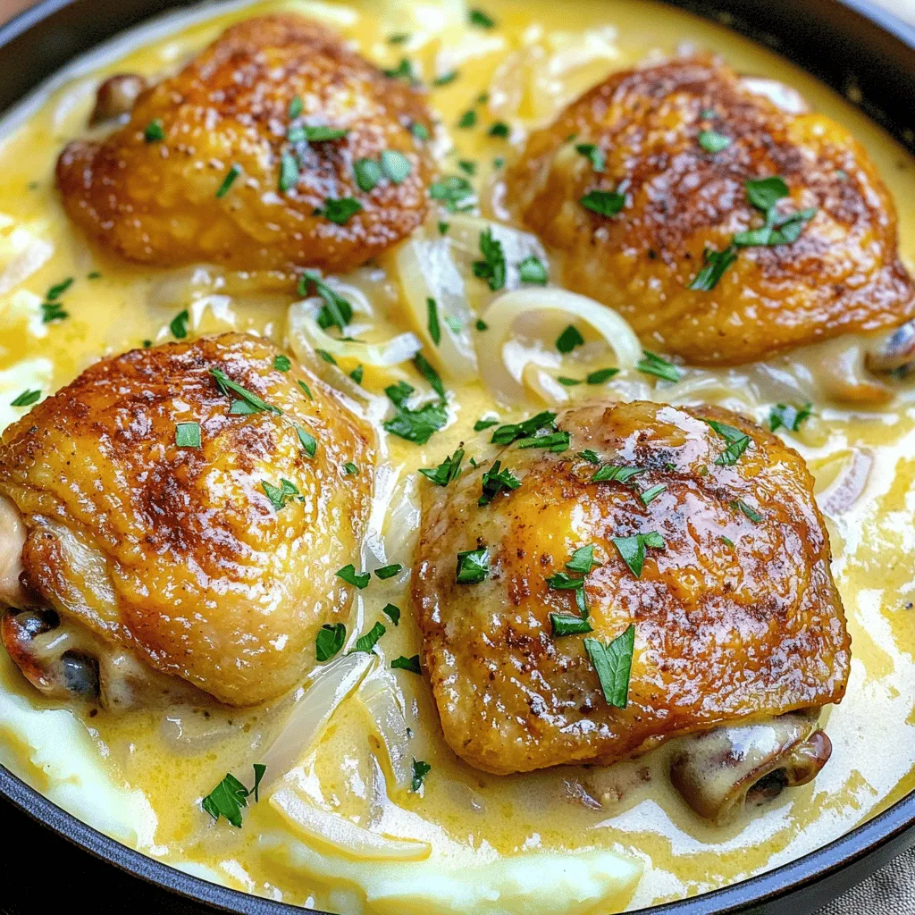 Southern Smothered Chicken Flavorful and Comforting Dish