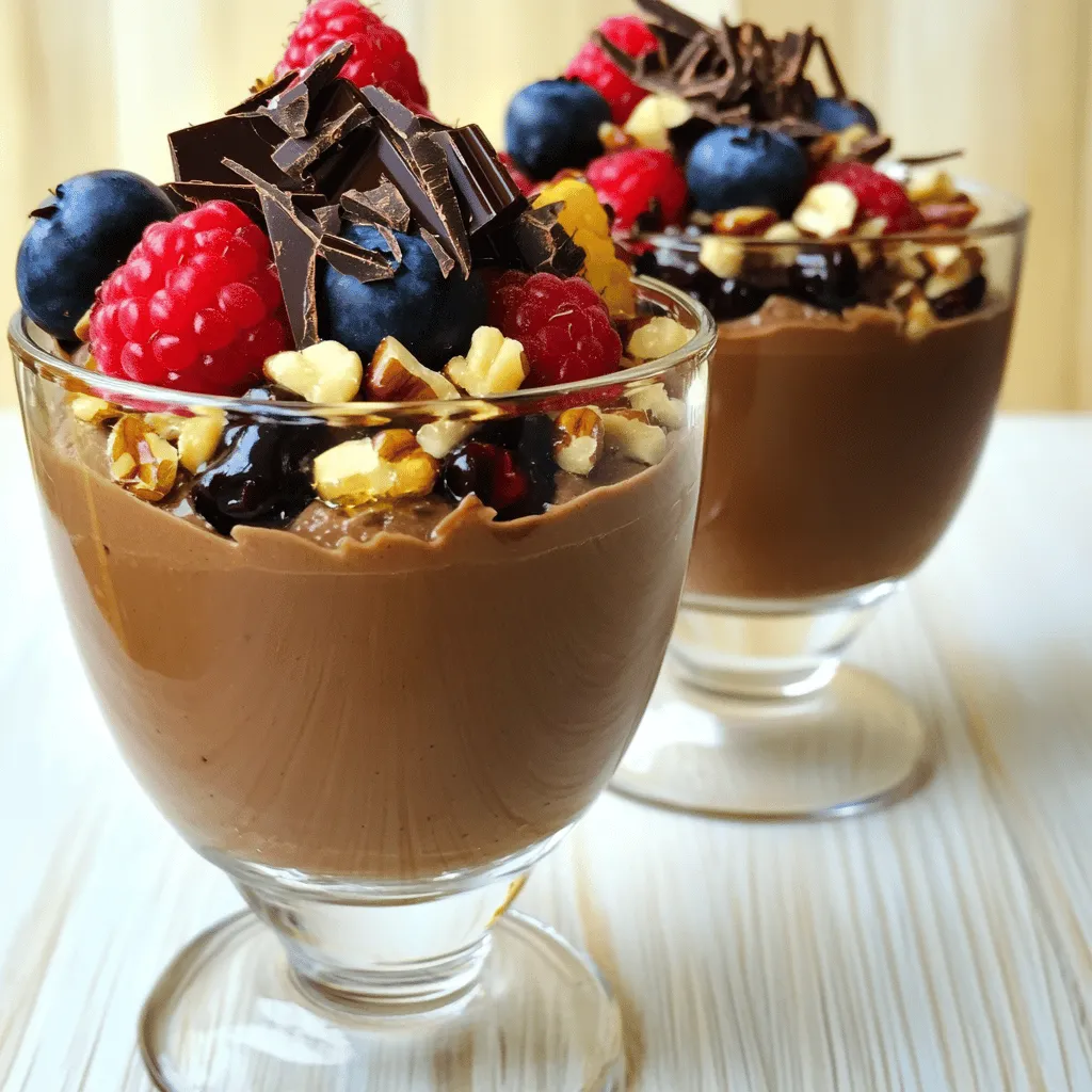 High-Protein Greek Yogurt Chocolate Mousse Delight