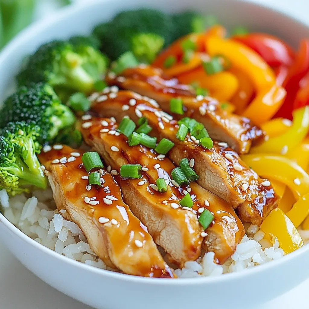 Teriyaki Chicken Rice Bowl Flavorful Weeknight Meal