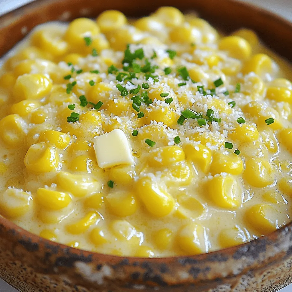 Creamed Corn Delight Simple and Flavorful Recipe