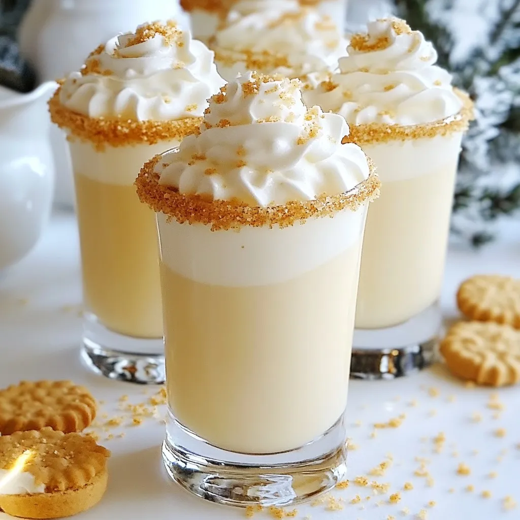 Sugar Cookie Eggnog Cocktail Festive Holiday Drink
