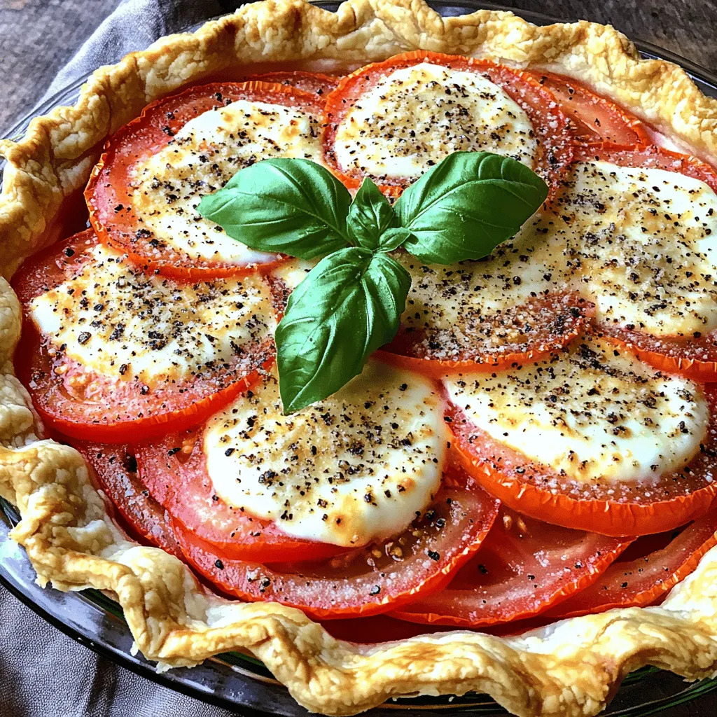 Fresh Tomato Pie Flavorful and Simple Recipe Guide