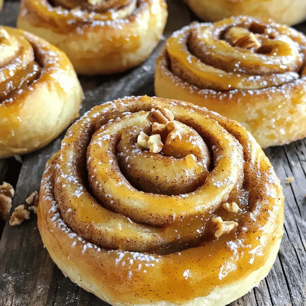 Easy Apple Butter Cinnamon Rolls Delightful and Fluffy