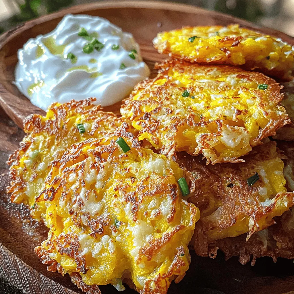Parmesan Yellow Squash Fritters Crispy and Delightful
