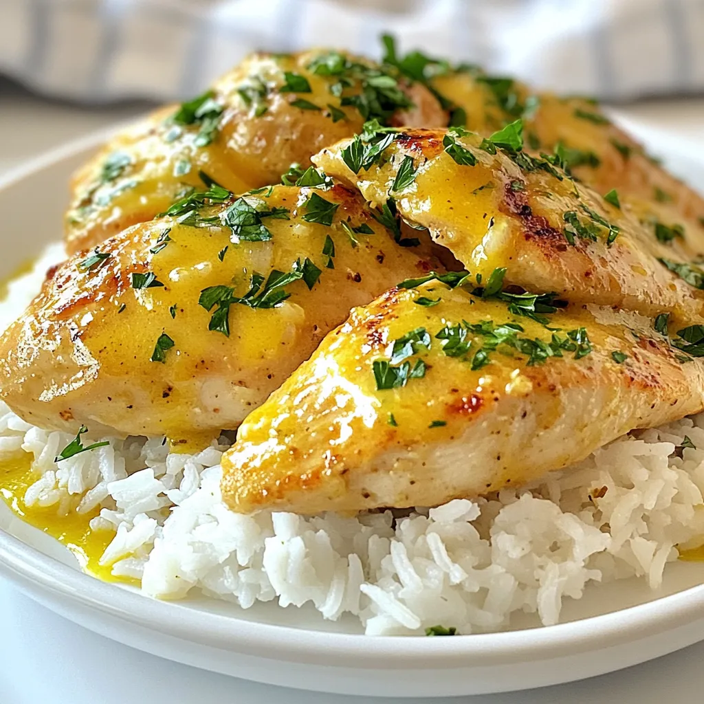 Creamy Lemon Butter Chicken Flavorful Dinner Delight