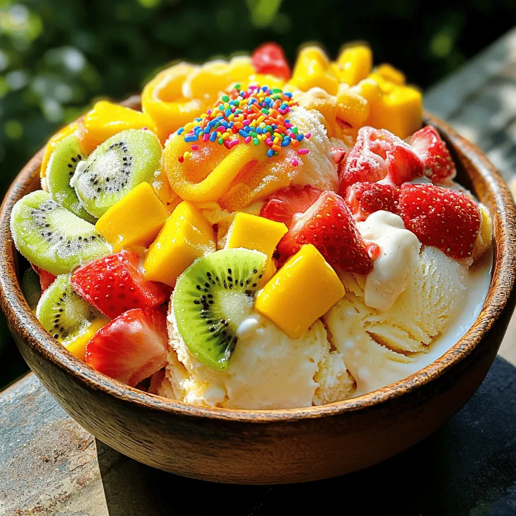 Fruit Roll-Up Ice Cream Delightful and Easy Recipe