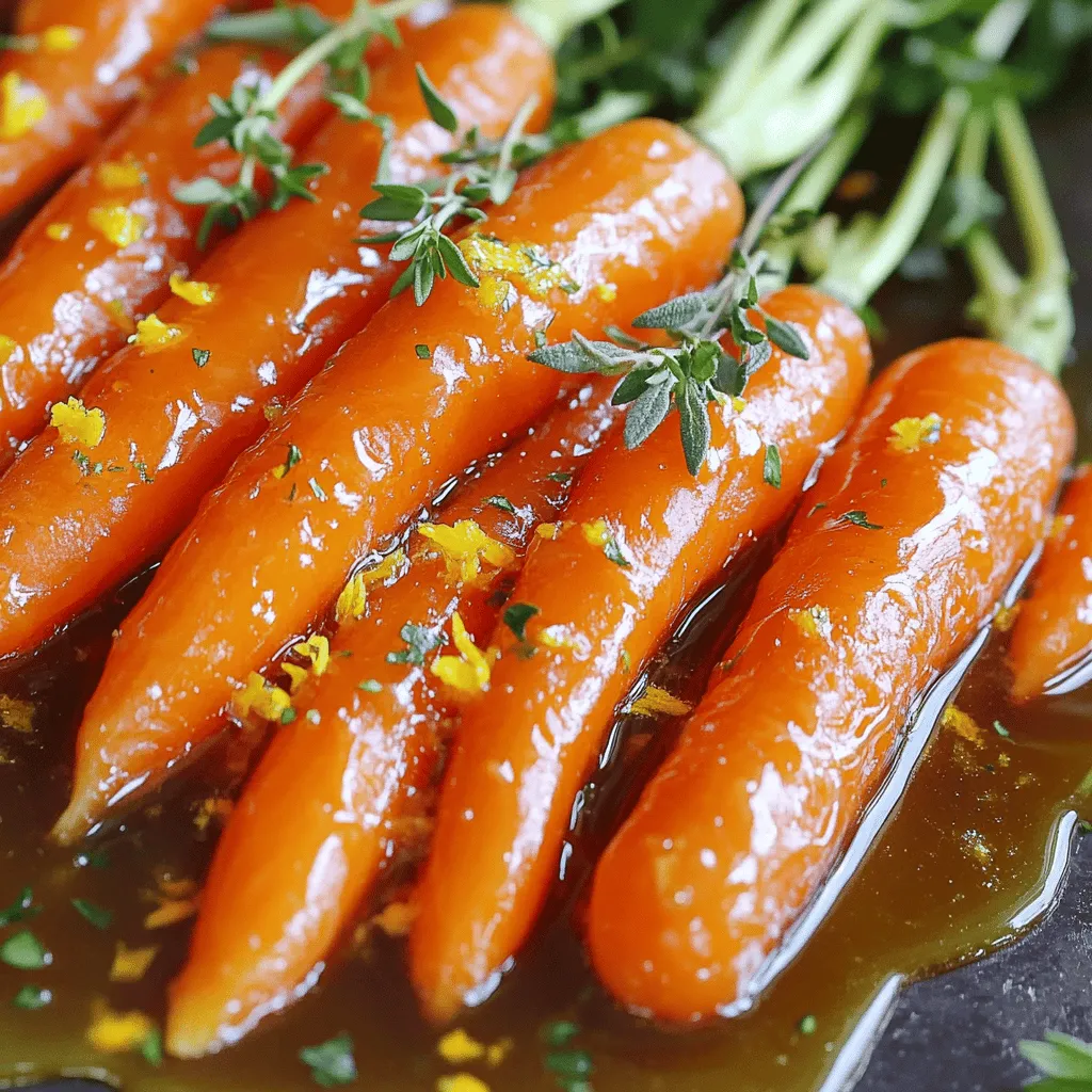 Honey Glazed Holiday Carrots Festive and Flavorful Dish
