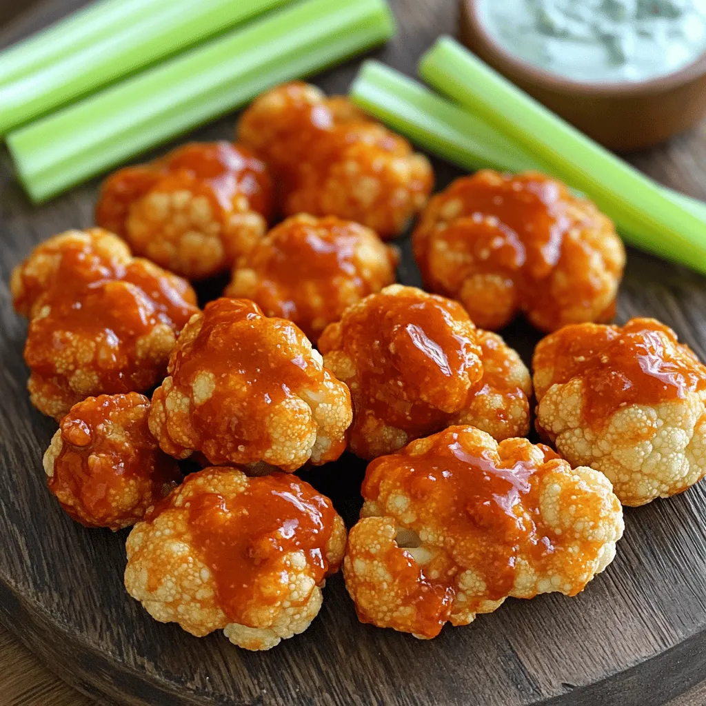 Air Fryer Buffalo Cauliflower Wings Crispy Delight
